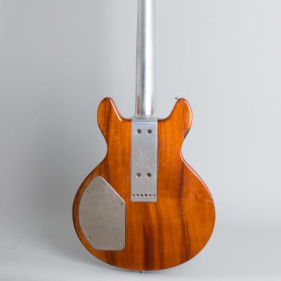 Travis Bean  TB-1000A Solid Body Electric Guitar (1975), ser. #156, black hard shell case. image 2