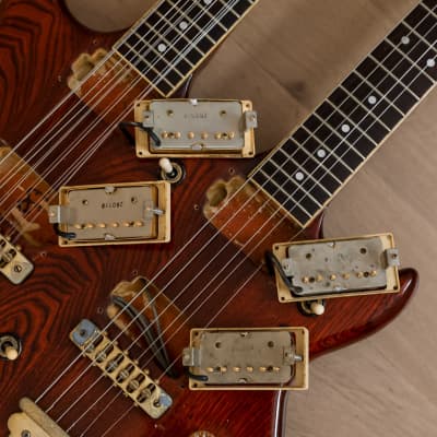 1978 Greco GOW-1500 Double Neck 6 & 12 String Vintage Electric Guitar, Japan w/ Maxon PU-2 image 16