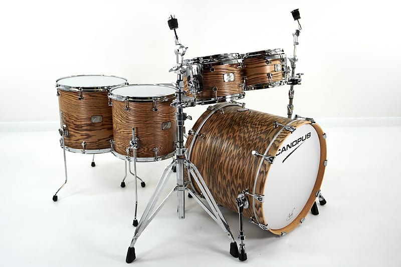 Canopus 5-Piece Ash Drum Kit | Reverb