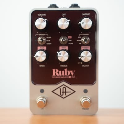 Universal Audio Ruby '63 Top Boost Amplifier Pedal