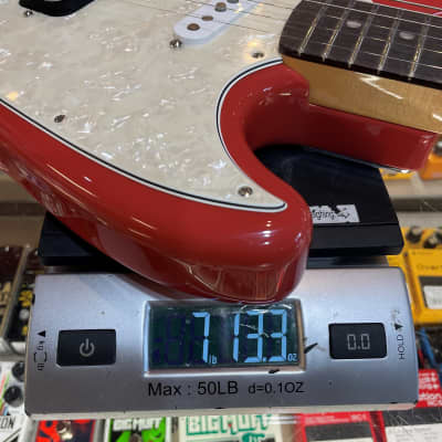 Fender 2021 Kurt Cobain Jag-Stang RW Fiesta Red 7lbs, 13.3oz S# MX21523095 image 2