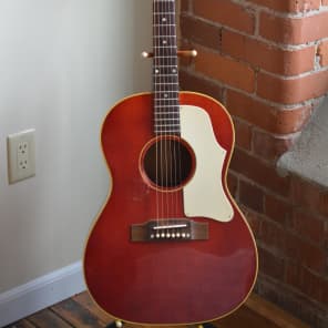 Gibson B-25 1960s Red/White pick guard image 1