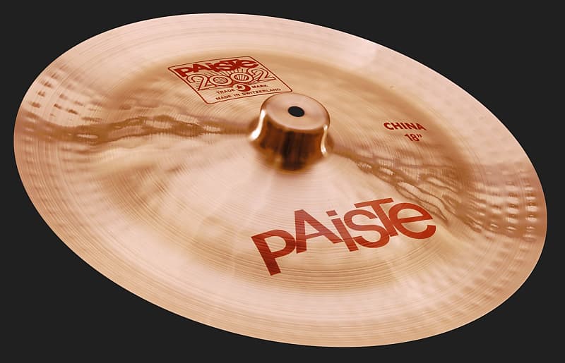 Paiste 2002 18" China Cymbal/New With Warranty/Model # CY0001062618 image 1