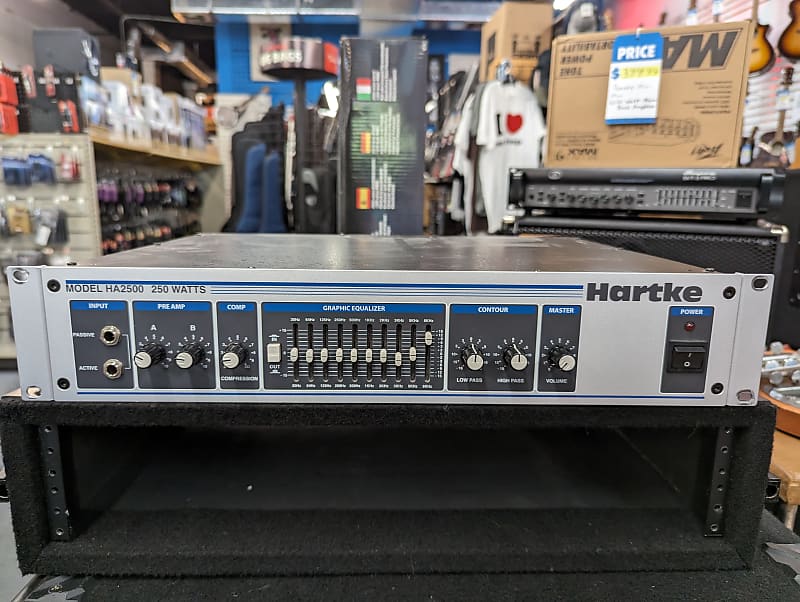 Hartke HA2500 250-Watt Bass Amp Head | Reverb