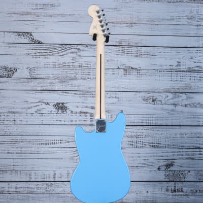 Squier Sonic Mustang HH Guitar | California Blue image 4