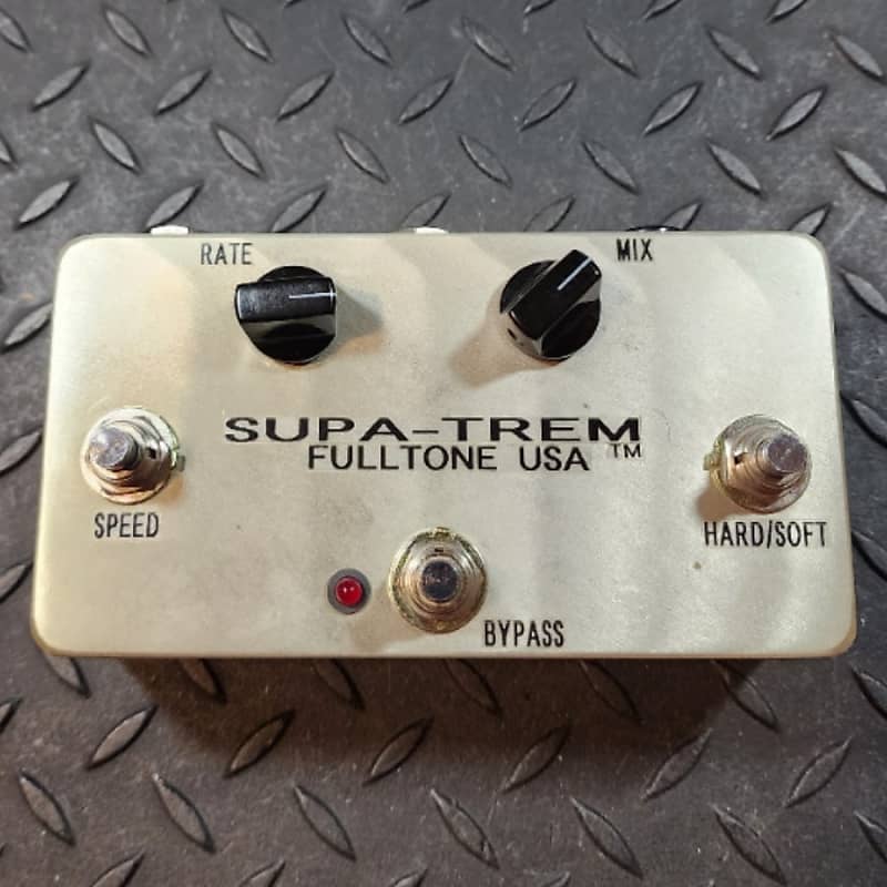 Fulltone Supa-Trem 初年度 1996年製 Fulltone Supa-Trem 1996 Original Vintage Label Maker Tremolo