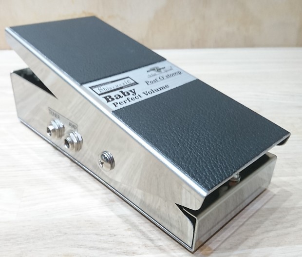Shin's Music BABY Perfect Volume Pedal Guitars Station Artist Special  Post'O'Stomp Black Tolex