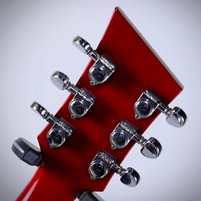 Carparelli Diesel Handmade Baritone Guitar Mahogany Indian Rosewood 27 inch scale 2021 - Wine Red image 13