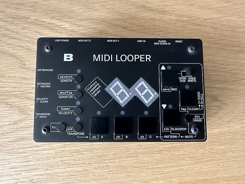 BASTL Instruments Midi Looper 2013 - 2020 - Black image 1
