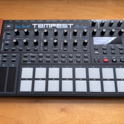 Dave Smith Instruments Tempest 6-Voice Drum Machine 2011 - 2018 - Black with Wood Sides
