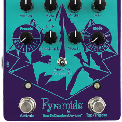 EarthQuaker Devices Pyramids Stereo Flanging Device