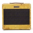 1953 Fender 5B3 Deluxe Amp Wide Panel Tweed Vintage Pre-CBS Electric Guitar Amplifier 1 x 12” Tube Combo USA 5B3 Pre Narrow Panel Clean w/ Original Cover