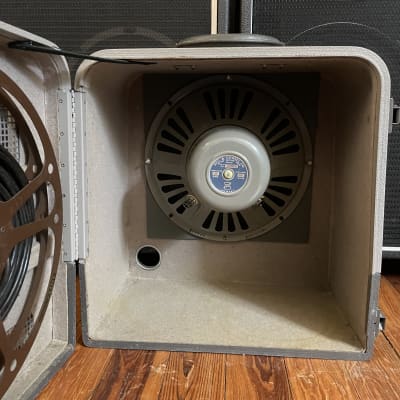 Vintage Bell & Howell Filmosound 1x12” Cab - 25W @ 16 Ohm AlNiCo Jensen Speaker - 1940’s/1950’s Made In USA image 8