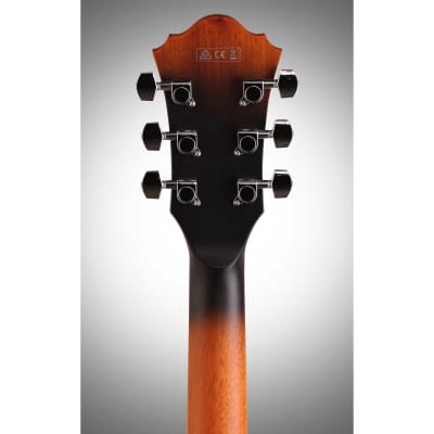 Ibanez AS53 Artcore Semi-Hollowbody Electric Guitar, Flat Tobacco Flat image 9