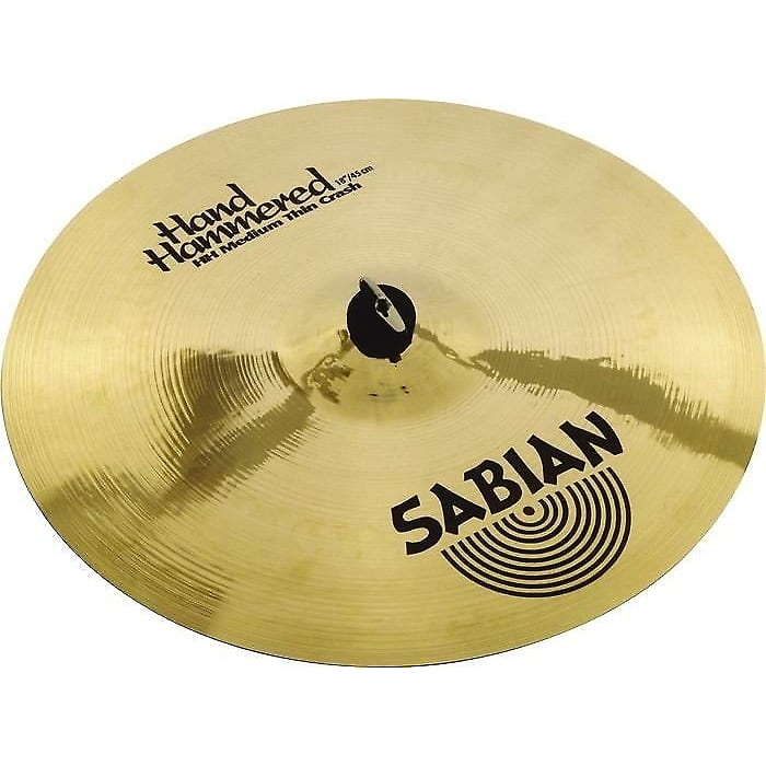 Sabian 17" HH Hand Hammered Medium Thin Crash Cymbal (1992 - 2007) image 1