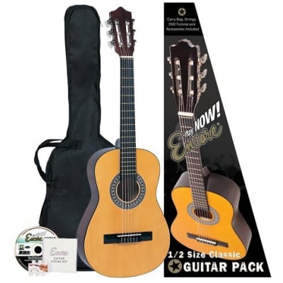 Encore 1/2 size Classical Guitar Pack for sale