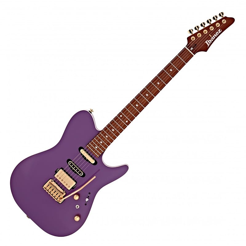 IBANEZ - LB1 VIOLET - Guitare électrique 6 cordes signature Lari Basilio image 1