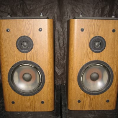 Infinity RS 3000 VINTAGE HIGH FIDELITY SPEAKERS WITH POLYCELL. Tan. image 1