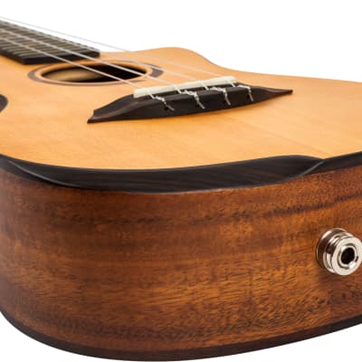 Flight Victoria EQ-A Concert Ukulele New - Spruce image 8