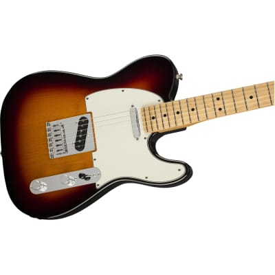Fender Player Telecaster Electric Guitar - 3-Color Sunburst w/ Maple Fingerboard image 2