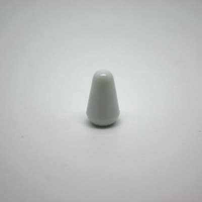 FENDER STRATOCASTER WHITE CAP TIP KNOB TOGGLE SWITCH STYLE - METRIC for sale