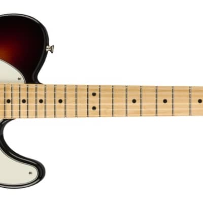Fender Player Series Telecaster Guitar, 3-Color Sunburst, Maple Fretboard image 1