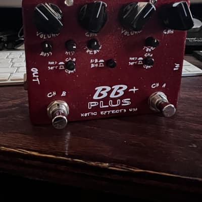 Reverb.com listing, price, conditions, and images for xotic-effects-bb-plus-preamp-and-boost