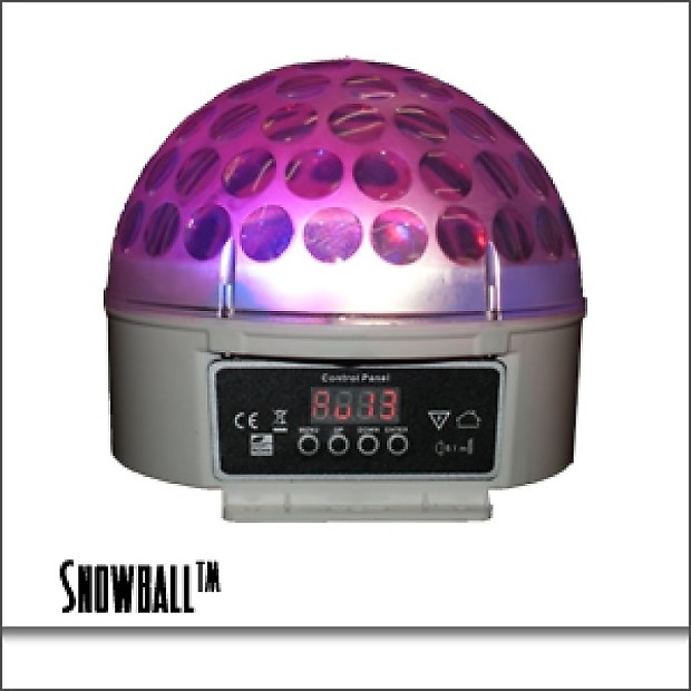 Blizzard Snowball RGBW LED DMX Effect Light image 1