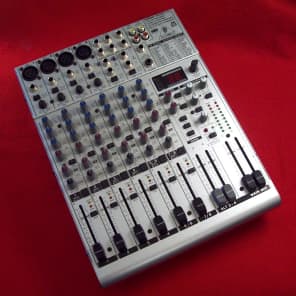 Behringer Eurorack UB1204FX-Pro 12-Input 2/2-Bus Mixer | Reverb