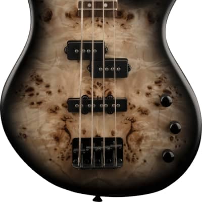 Jackson JS Series Spectra Bass JS2P 4-String Bass Guitar, Satin Black Burst image 2