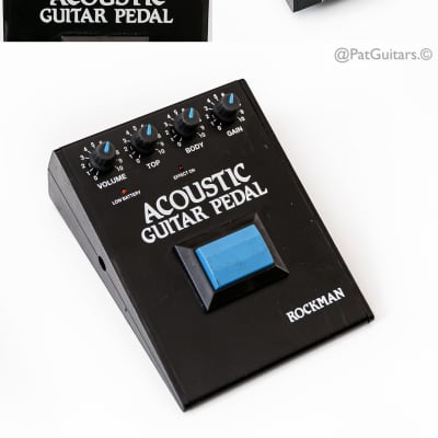 Reverb.com listing, price, conditions, and images for rockman-acoustic-guitar-pedal