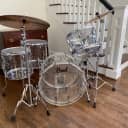 Full Drum Kit:  Pearl Crystal Beat Bass & Toms - Paiste Cymbals - Tama Snare & Hardware