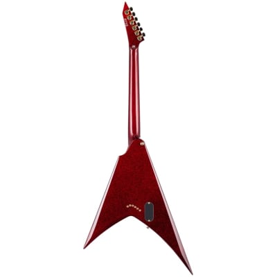 LTD KH-V RSP Kirk Hammett Signature - Red Sparkle image 2