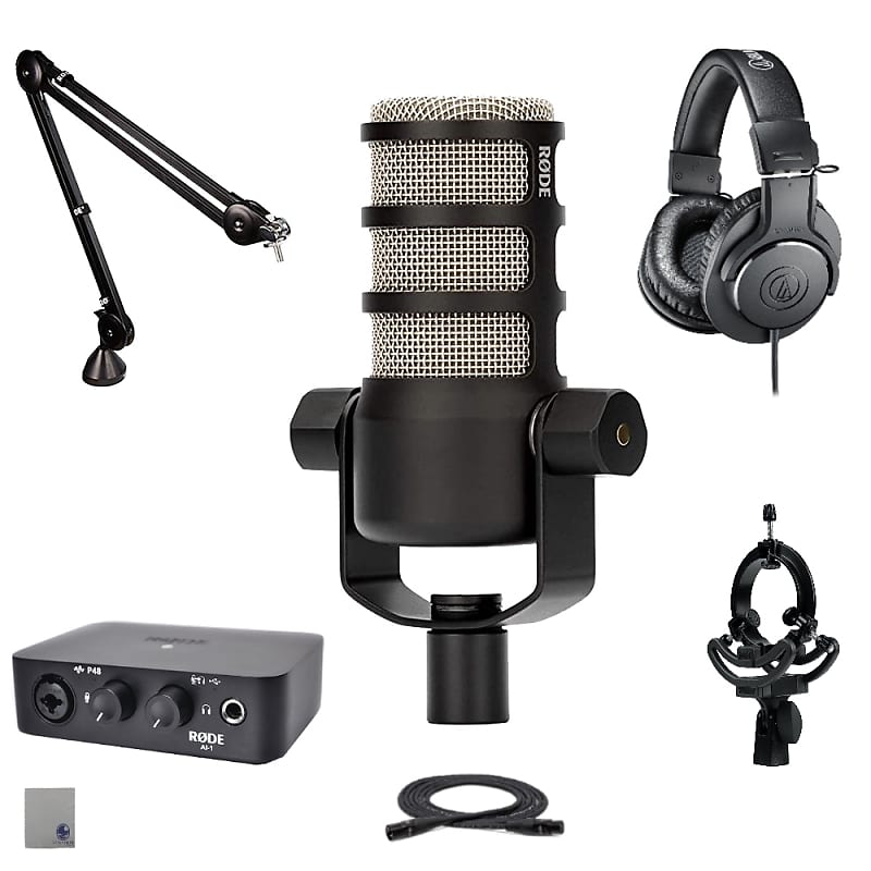 Rode PODMIC Dynamic Podcasting Microphone – Easy Music Center