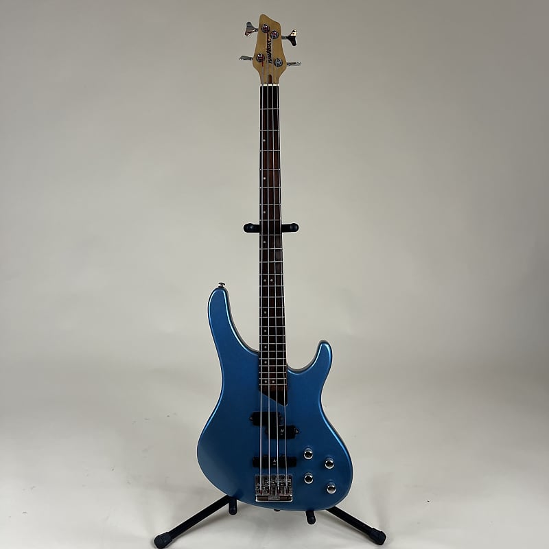 Washburn Bantam XB200 2000's Blue sparkle | Reverb