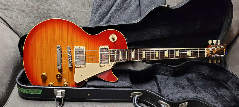 Epiphone LPS-85F Heritage Cherry Burst 🍒( Pre- Elitist- JDM) Gibson Openbook Headstock - 59' Les Paul Standard image 1
