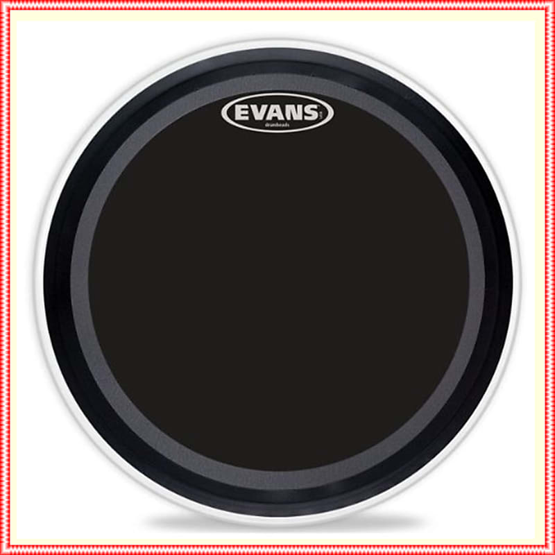 Evans EMAD Onyx Bass Drum Head, 22 Inch BD22EMADONX image 1