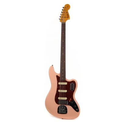 Fender Custom Shop Bass VI Journeyman Relic Aged Shell Pink 2023 image 2