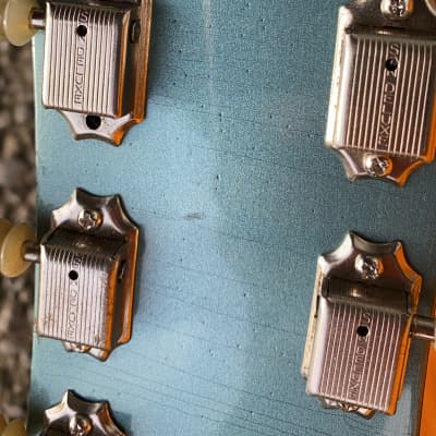 1961 Gibson Les Paul (SG) Pelham Blue - Pelham Blue image 10