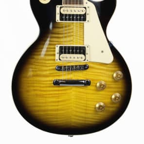 2017 Gibson Les Paul Traditional Pro Vintage Sunburst Electric Guitar image 1