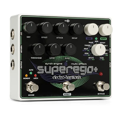 Electro-Harmonix EHX Superego+ Plus Synth Engine Guitar Effects Pedal Stompbox image 2