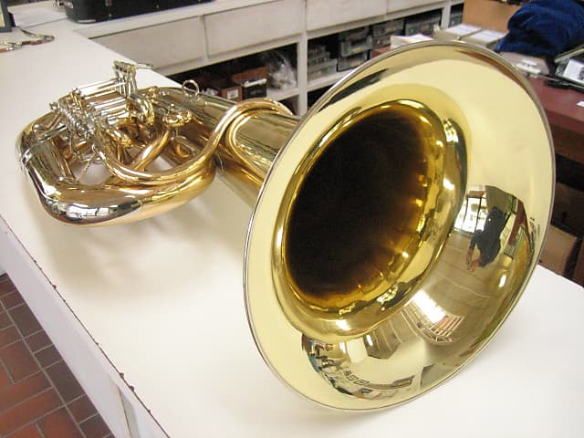 Alexander Five Valve CC Tuba Model 163CC 1995 Brass Lacquer