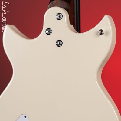 Harmony Standard Rebel Electric Guitar Pearl White image 6