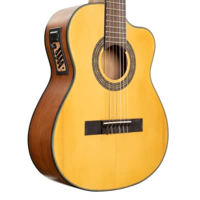 Pre-Owned Lucida LG-RQ2-E Requinto Acoustic-Electric Guitar | Used image 1