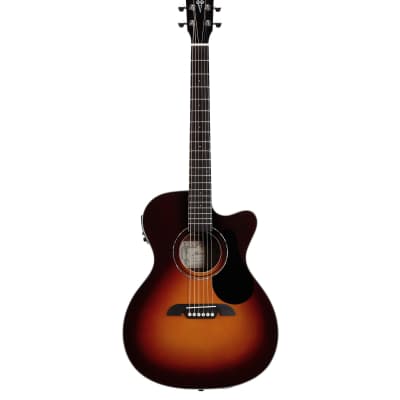 Alvarez RF26CESB OM/Folk Acoustic-Electric Guitar, Sunburst for sale