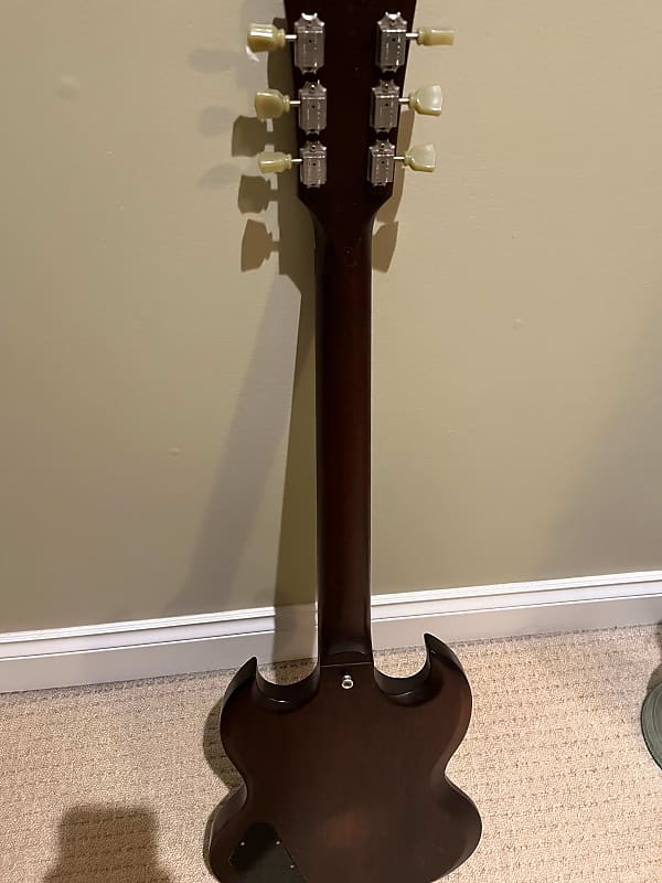 Gibson SG Special Faded with Rosewood Fretboard 2004 - 2012 - Worn Brown |  Reverb Canada