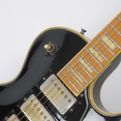 Gibson  Les Paul Custom 1977 Black Beauty ~ Rare One Off Triple Pickup with Maple Fingerboard image 12