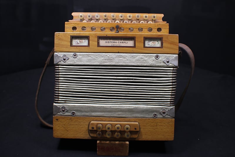 An Italian Made Paolo Soprani Vienese Two Row Accordion # 2 A image 1