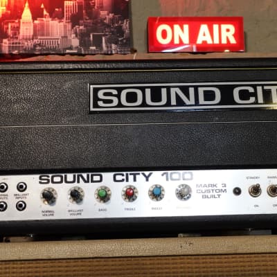 (WATCH VIDEO) Sound City  Mark 3 Custom 100w Head image 9