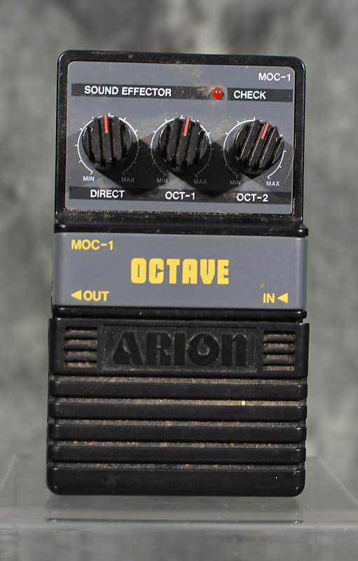 Arion MOC-1 Octave Pedal Vintage 80s w FAST Same Day Shipping